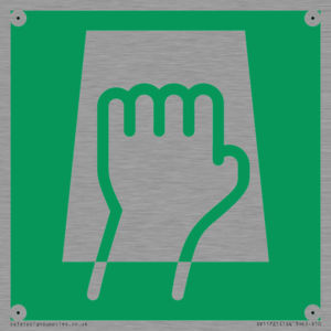 E906 safe condition push pad to open